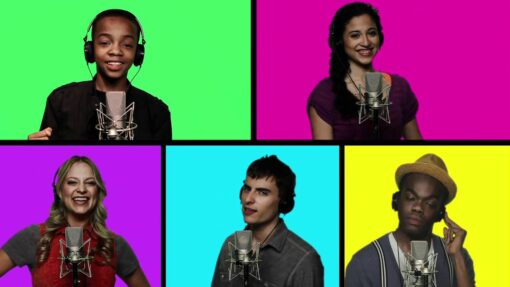 The Electric Company and Mike Tompkins Retro Theme Song Mash Up – Voice & Mouth