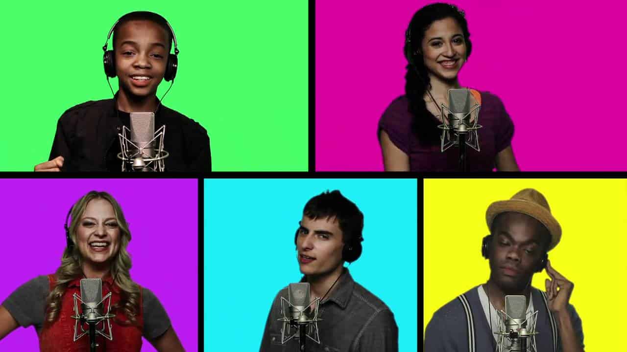 The Electric Company and Mike Tompkins Retro Theme Song Mash Up – Voice & Mouth