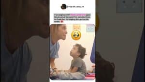 Two videos. One touching the other funny